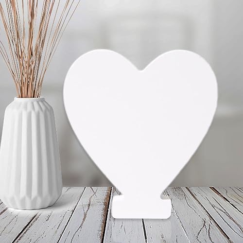 Miniatura 18 de AOCEAN Letras de madera blanca de 4 pulgadas sin terminar para decoración de pared, letras decorativas de pie en rodajas, decoración de tablero