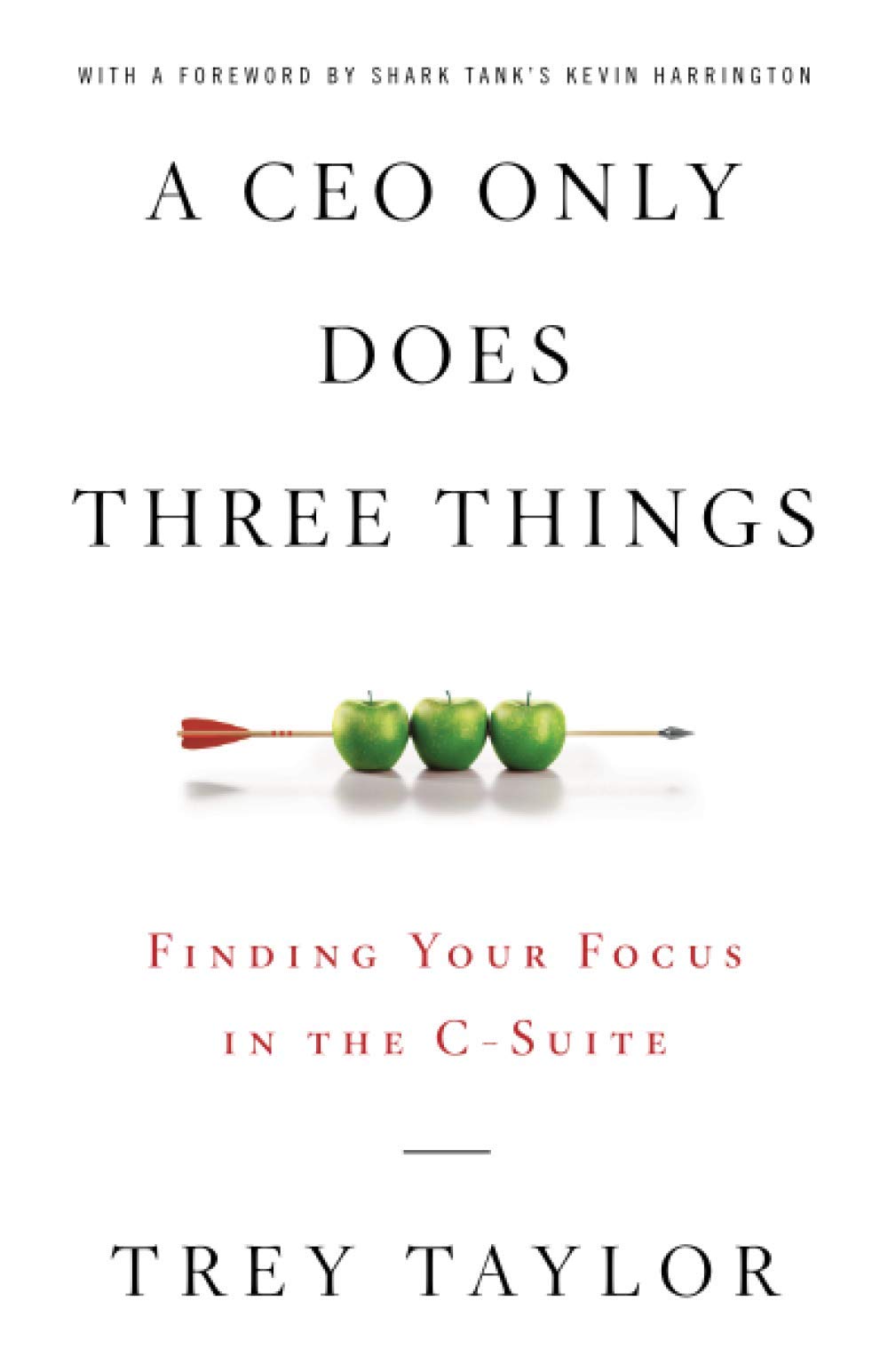 A CEO Only Does Three Things: Finding Your Focus in the C-Suite Paperback – October 29, 2020