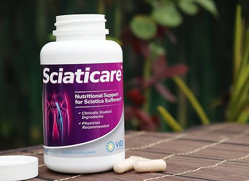 Miniatura 2 de Recomendado por neurólogos Sciaticare Alivio del dolor de la ciática Fórmula del nervio lumbar inferior ayuda a calmar proteger y regenerar los