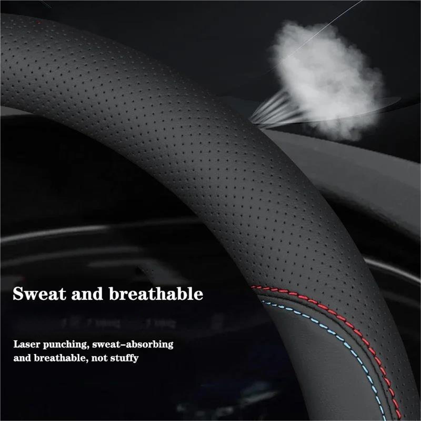Funda para Volante Coche Accesorios Interiores para Volvo para Camiones FL FE FM FH FH16 FMX VHD VNL VNM VNR VNX VM(Type C)