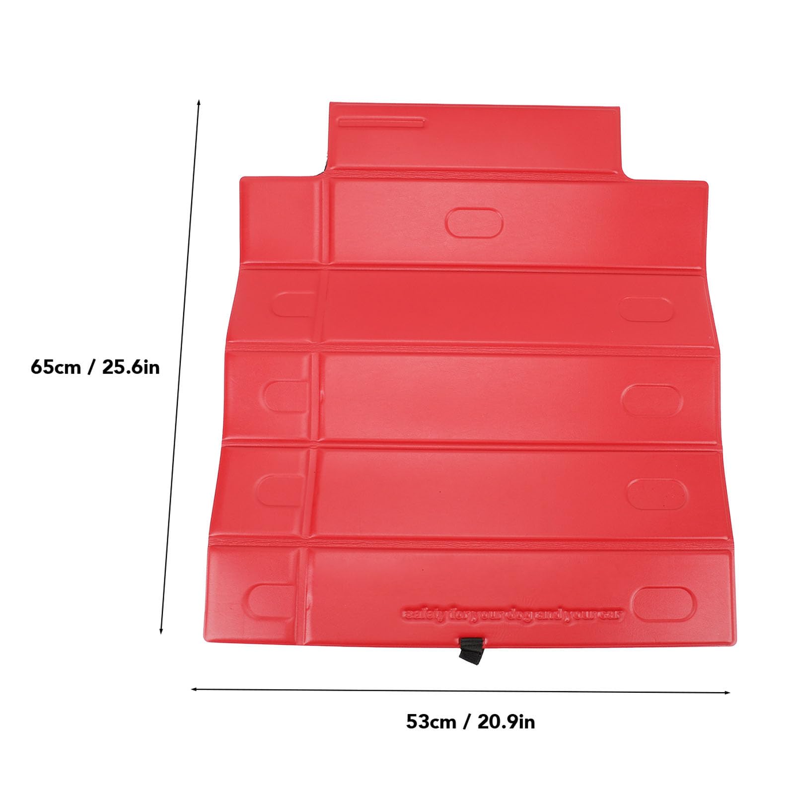 CHICIRIS Rampa per Auto per Cani Pieghevole Antiscivolo per Cani di Taglia Media e Taglia Grande 25,59x20,87 Pollici in Plastica Resistente