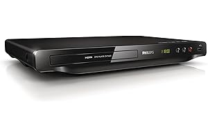 Multi Region Zone Free PAL/NTSC Phillips DVD Player with HDMI and 1080p Output (Black)