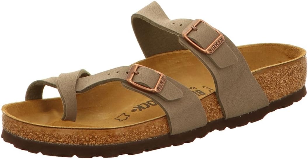 Womens Mayari Birko-Flor Sandal 10 Stone