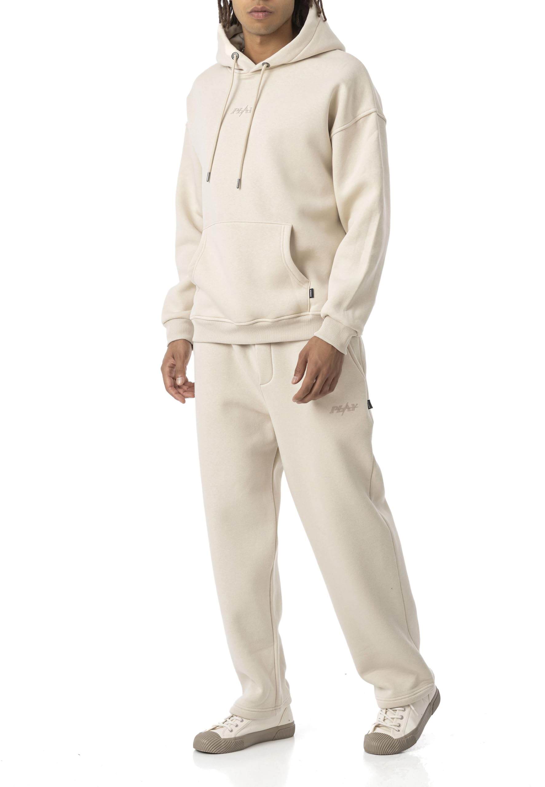 Redbridge Tuta da jogging con cappuccio e pantaloni da jogging Premium Sweat Anzug Loose Fit