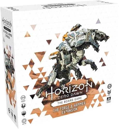 Horizon Zero Dawn: The Forge and Hammer Expansion - Una expansión de juego de mesa de Steamforged Games - 60-90 minutos de juego - Noche de juegos