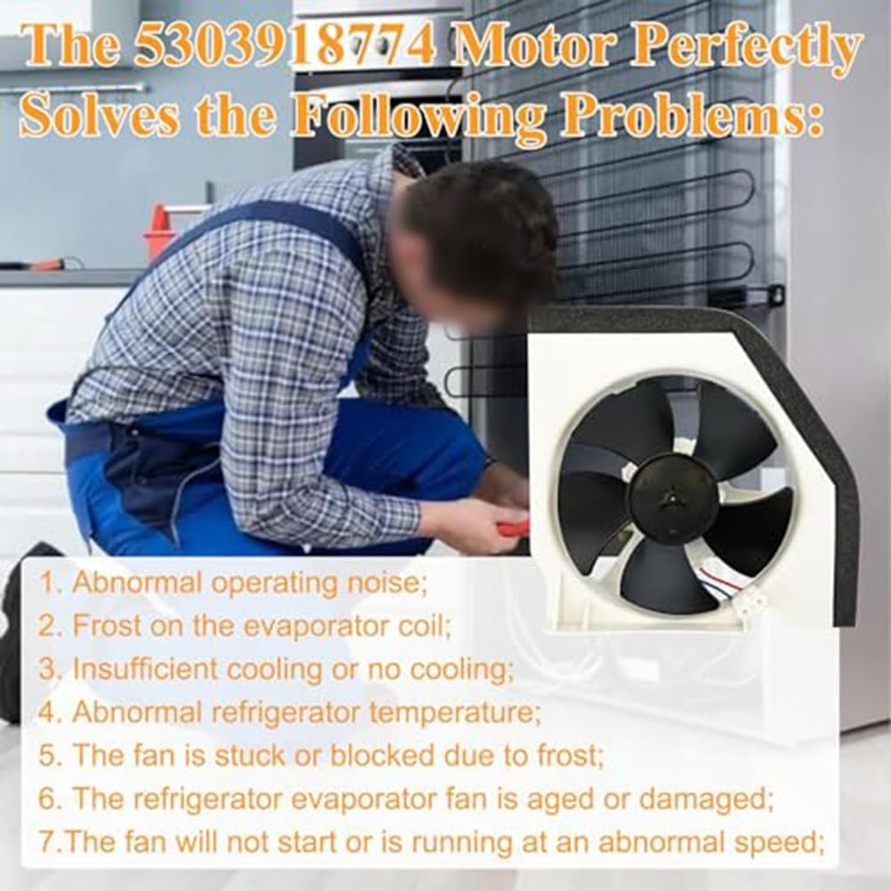 Kit Motor Ventilador Frigorifico 120V Instalación para fácil