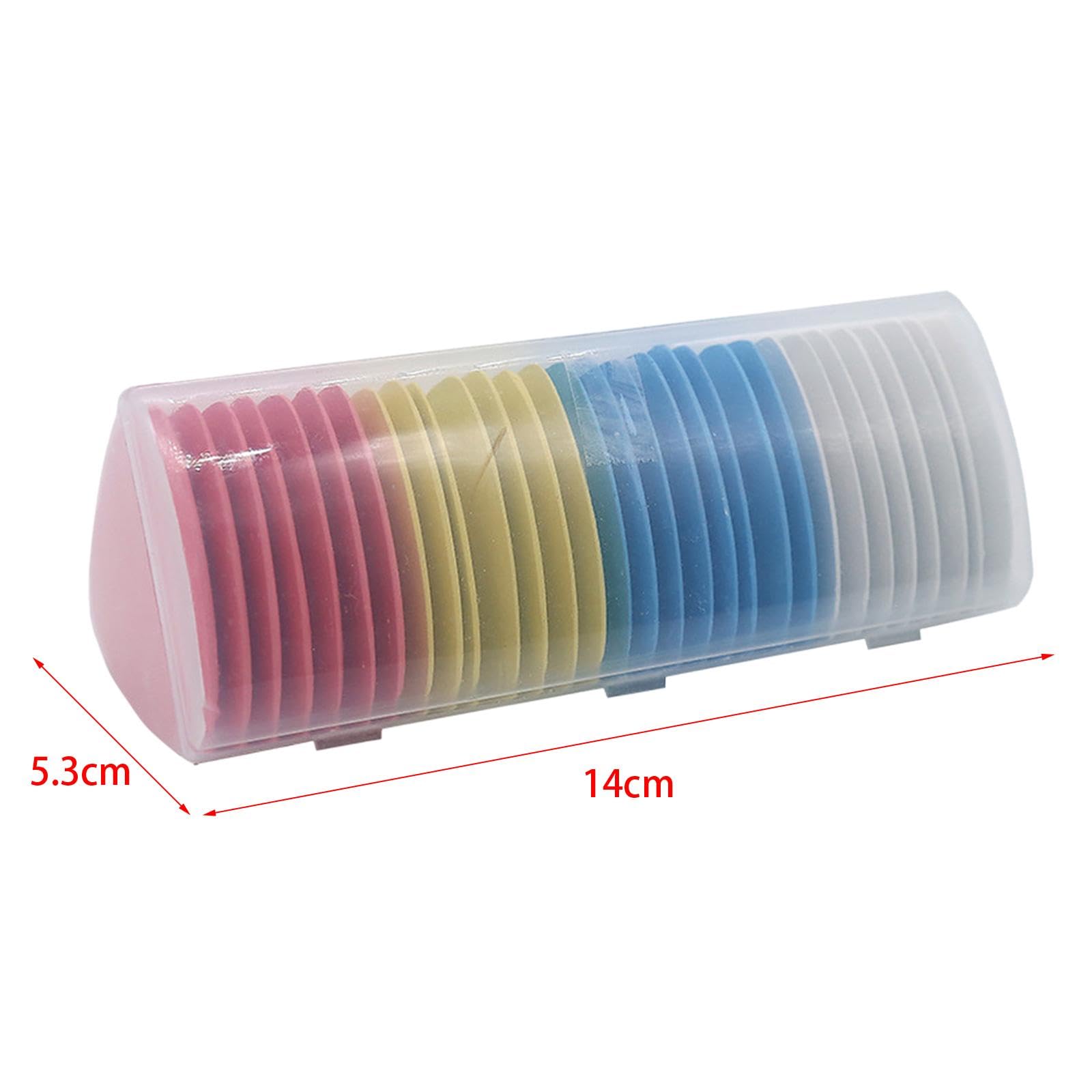 3 Stück Schneiderkreide Dreieck Kreidestift Stoffmarker Nähkreide mit Aufbewahrungsbox Dicke Dreiecksform Leicht Greifbar für Schneider Heimnähen DIY, 5 STK.