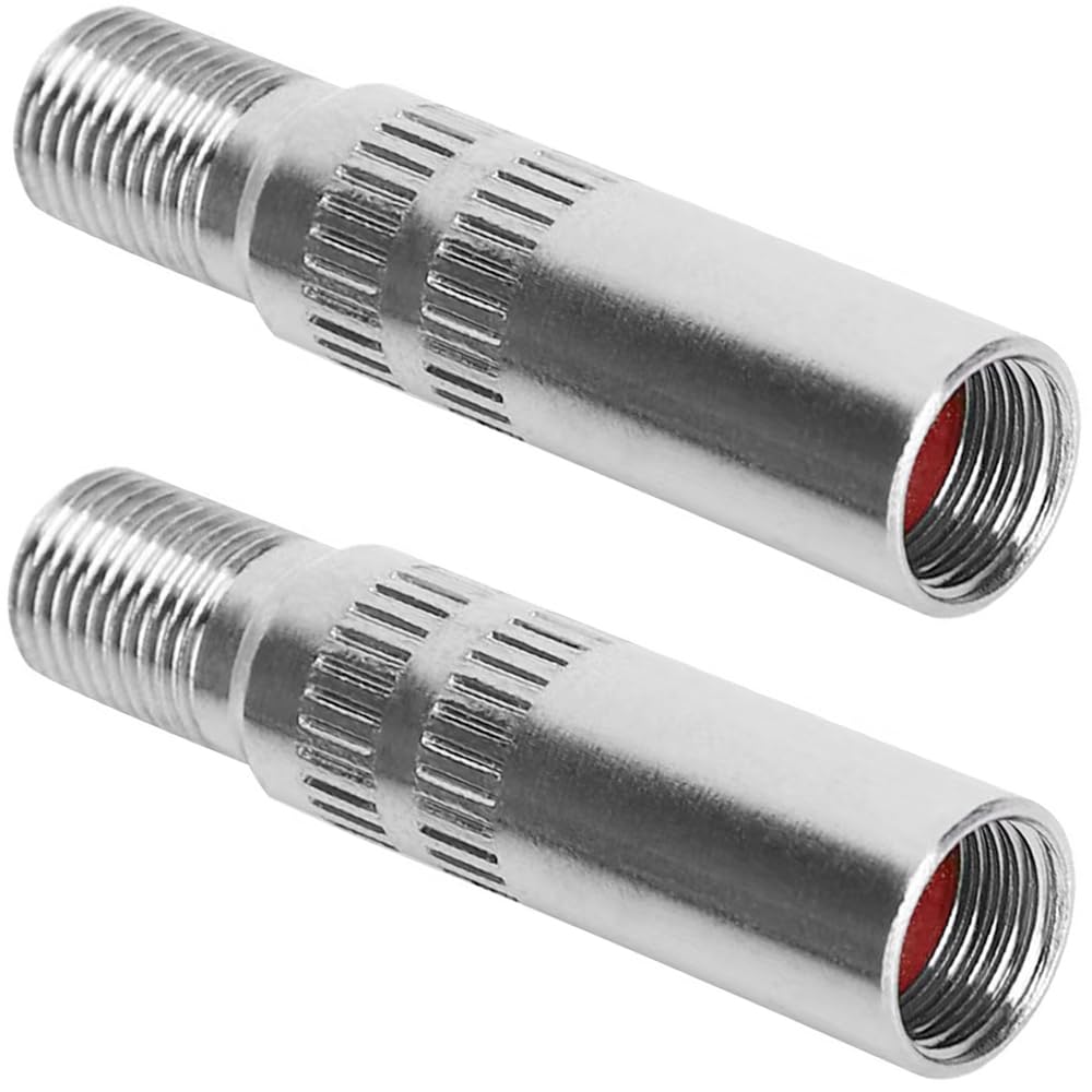 Adapter Ventiladapter Ventilverlängerung Autoventil Ventil Verlängerung für Scooter Auto LKW Van Caravan den G30 Xiaomi M365 1S Essential Pro 2 Elektroroller (2pcs 39mm)