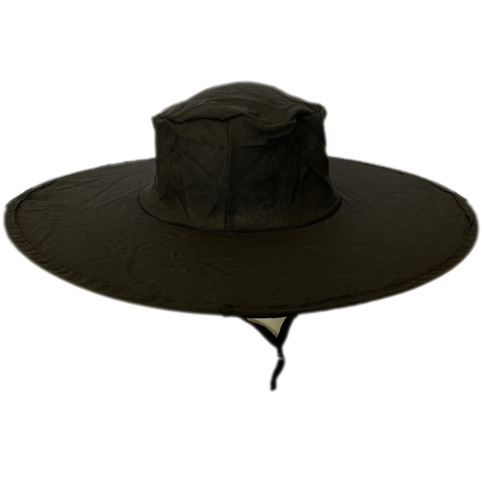 Purple TurtlePackable Pop Up Sun Hats - Black
