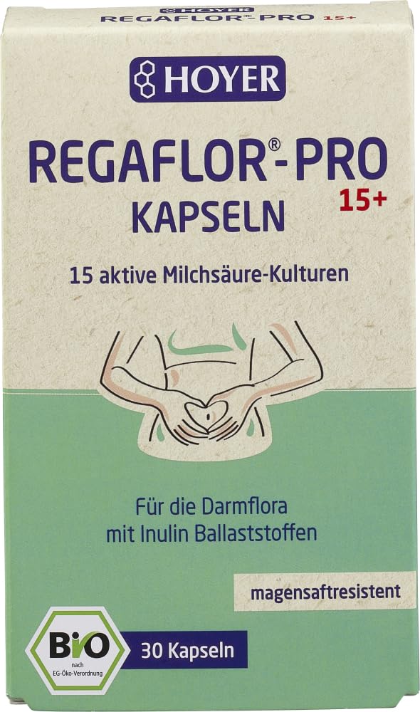 REGAFLOR-PRO Kapseln Bio 6 x 12 g