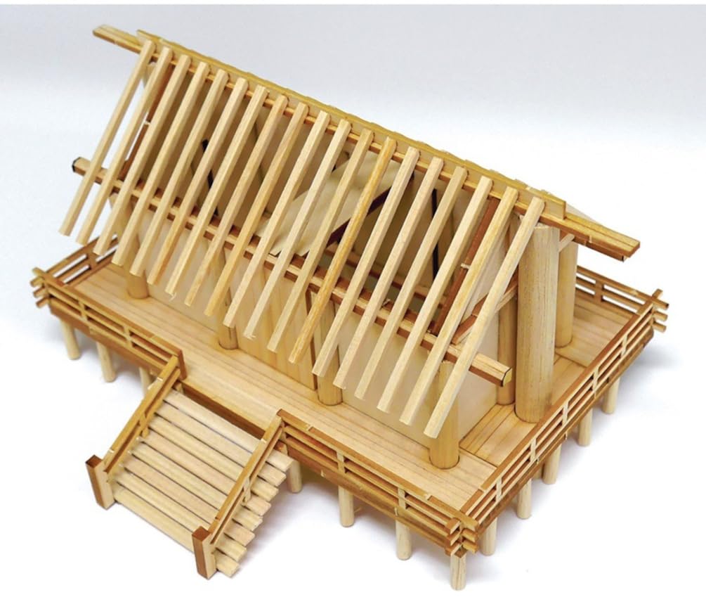 Amazon | ウッディジョー 1/150 神明造り 神社 木製模型 組み立て