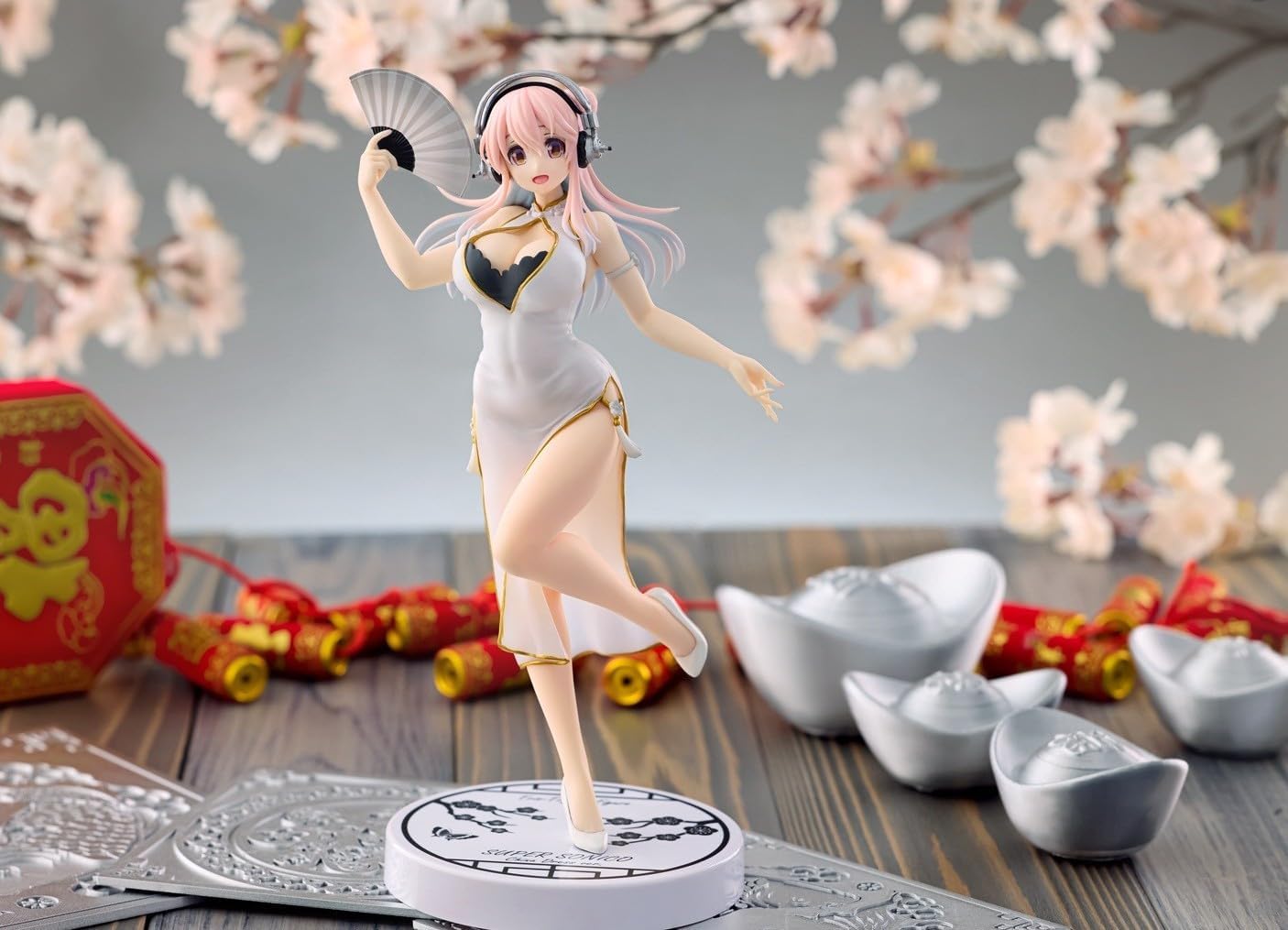 Thunder Tech Super Sonico - Trio-Try-It - White China Dress ver. Figure