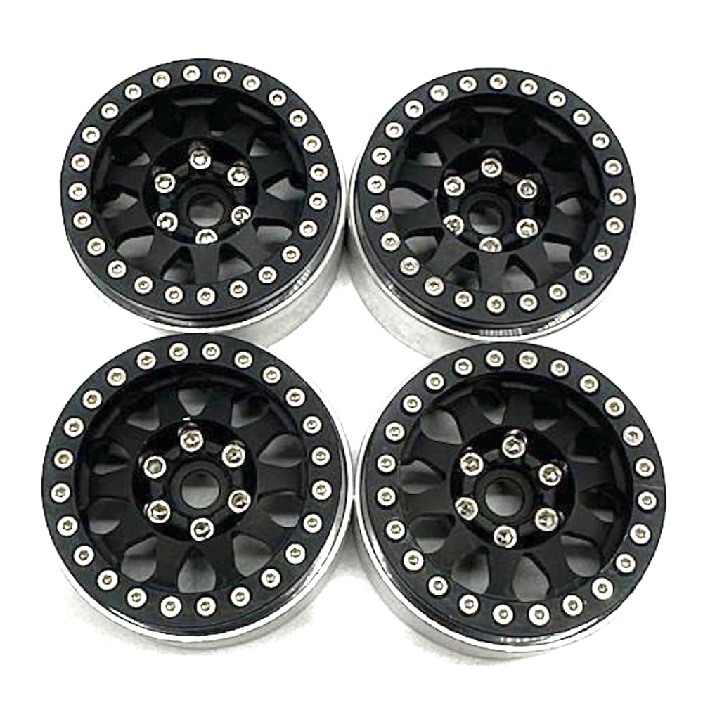 Amazon | 4pcs RCクローラーホイールリム 1.9インチ 1:10 六角12mm