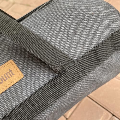 Portable Tool Bag, Small Work Tool Bag, Canvas Storage Bag, Multifunctional Tool Bag with Zipper - Image 4