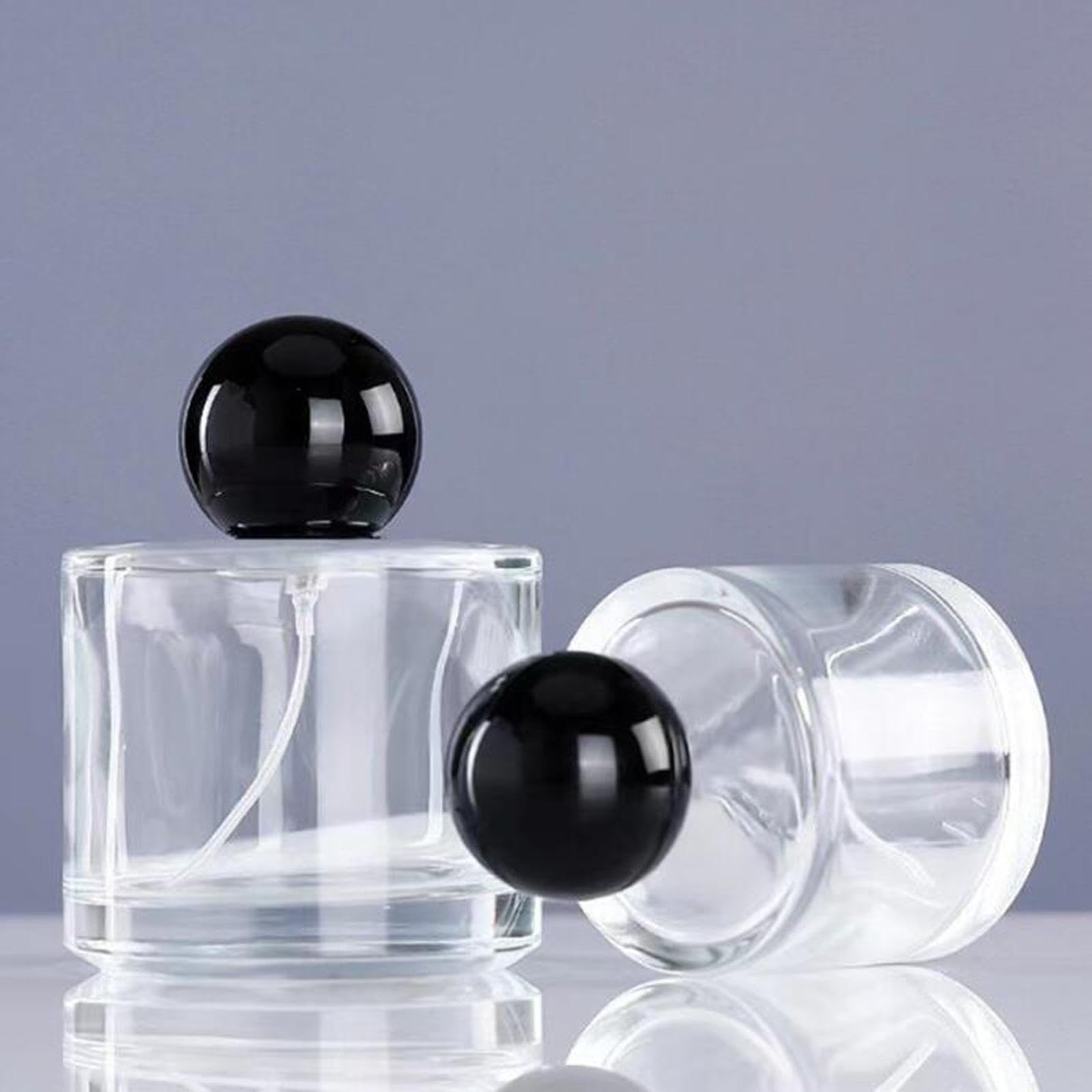 ATORSE 2x Replacement Perfume Caps Round Elegant Refillable Spray