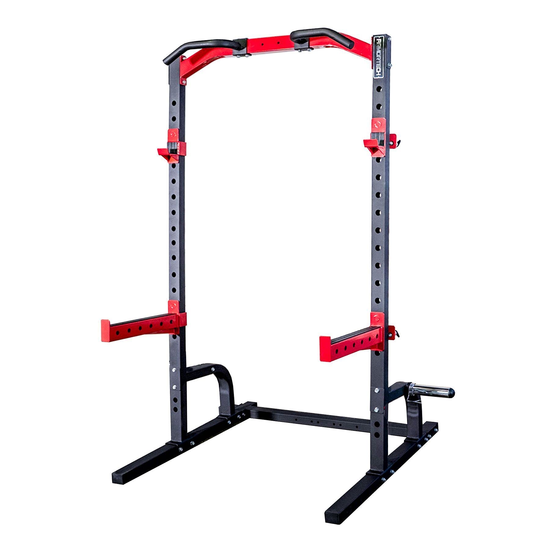 Gamma Fitness Half Power Squat Rack PR-90 Semi Commercial Rack Manufactured By Laser Cutting Technology For Home Gym or Commercial Gym Purpose-picture-13
