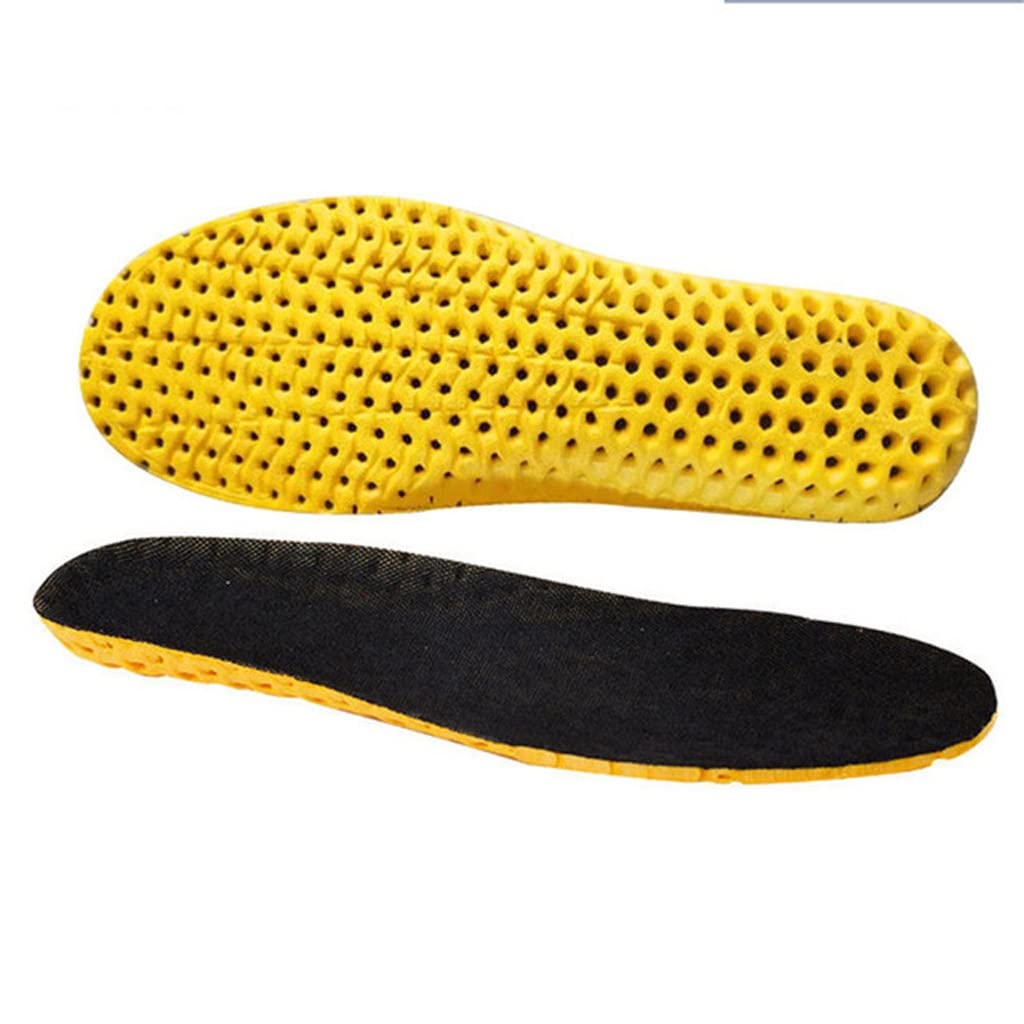 1 Paio di Scarpe ortesi e Accessori Solette Ortopediche Memory Foam Supporto Sportivo Inserto Donna Scarpe da Uomo Piedi Suole Pad(Blue,White,35-36 c)