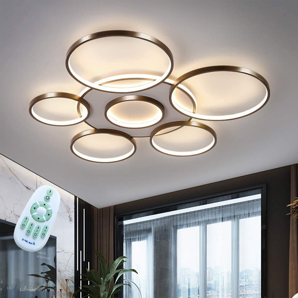 Lustre plafonnier LED design créativité moderne en acrylique de prestige pour grand salon