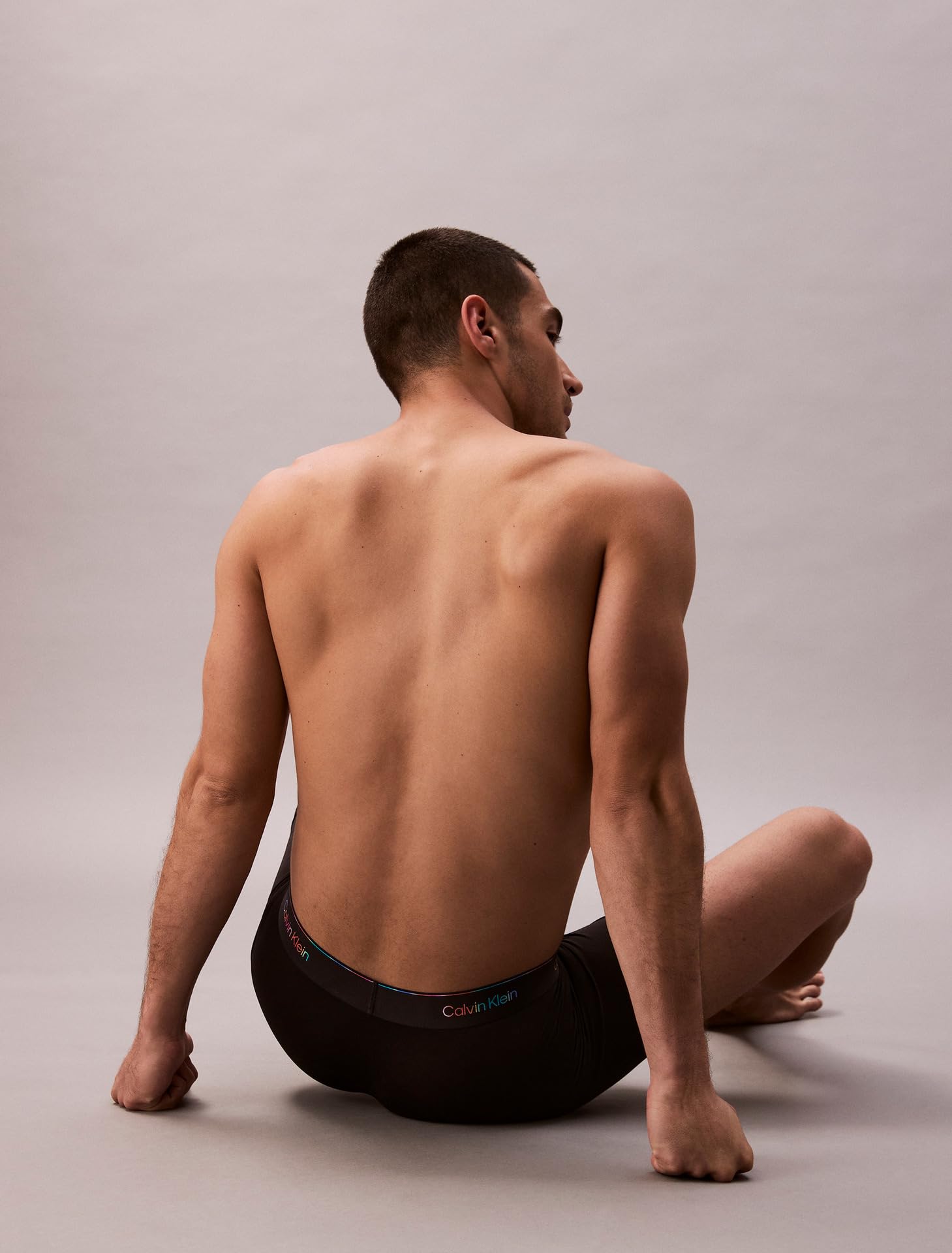 Calvin Klein Men's Pride Micro Underwear Black