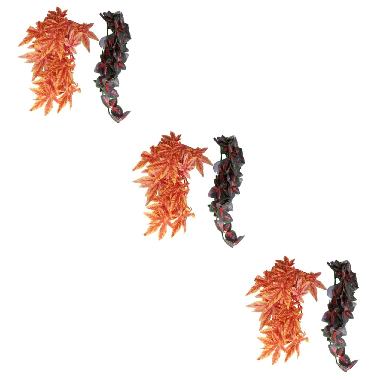 Angoily Lot De 3 Plantes Daquarium Réalistes De 30 5 Cm Gazon Artificiel Pour Aquarium Ornement De Paysage Aquatique Réaliste Pour Aquariums Frais 2 Pièces X 3