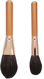 2pcs Double-ended Blusher Brush Set with Wood...