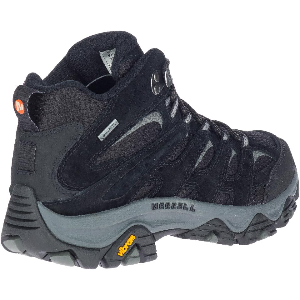 Image of Merrell Moab 3 Mid GTX Womens Walking Boots 6.5 B(M) US Women Black Grey