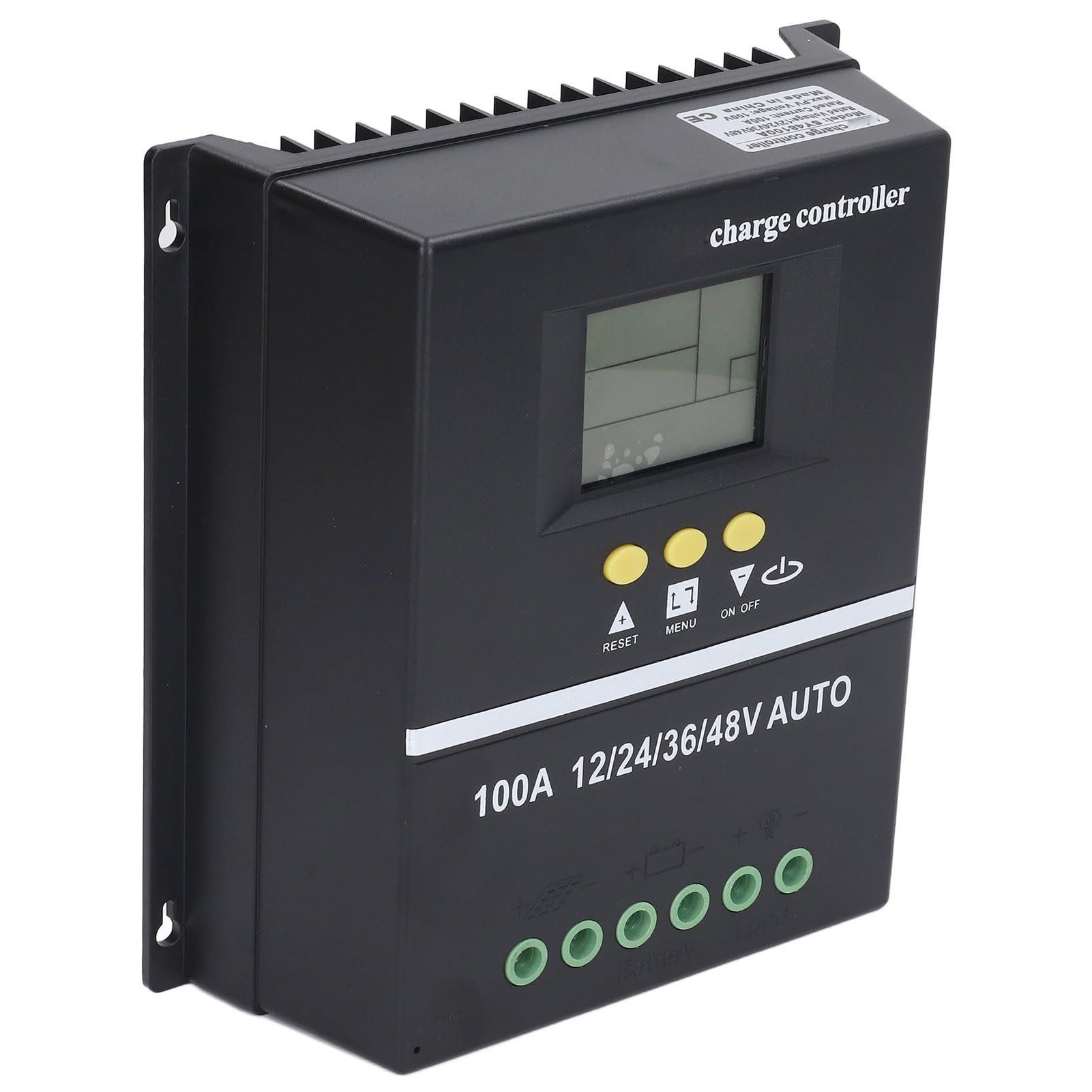 Contrôleur Solaire MPPT 100 A, 12 V, 24 V, 36 V, 48 V, Automatique, Deux Ports de USB, écran LCD rétroéclairé, de la Batterie, Contrôleur de Solaire pour Système PV,