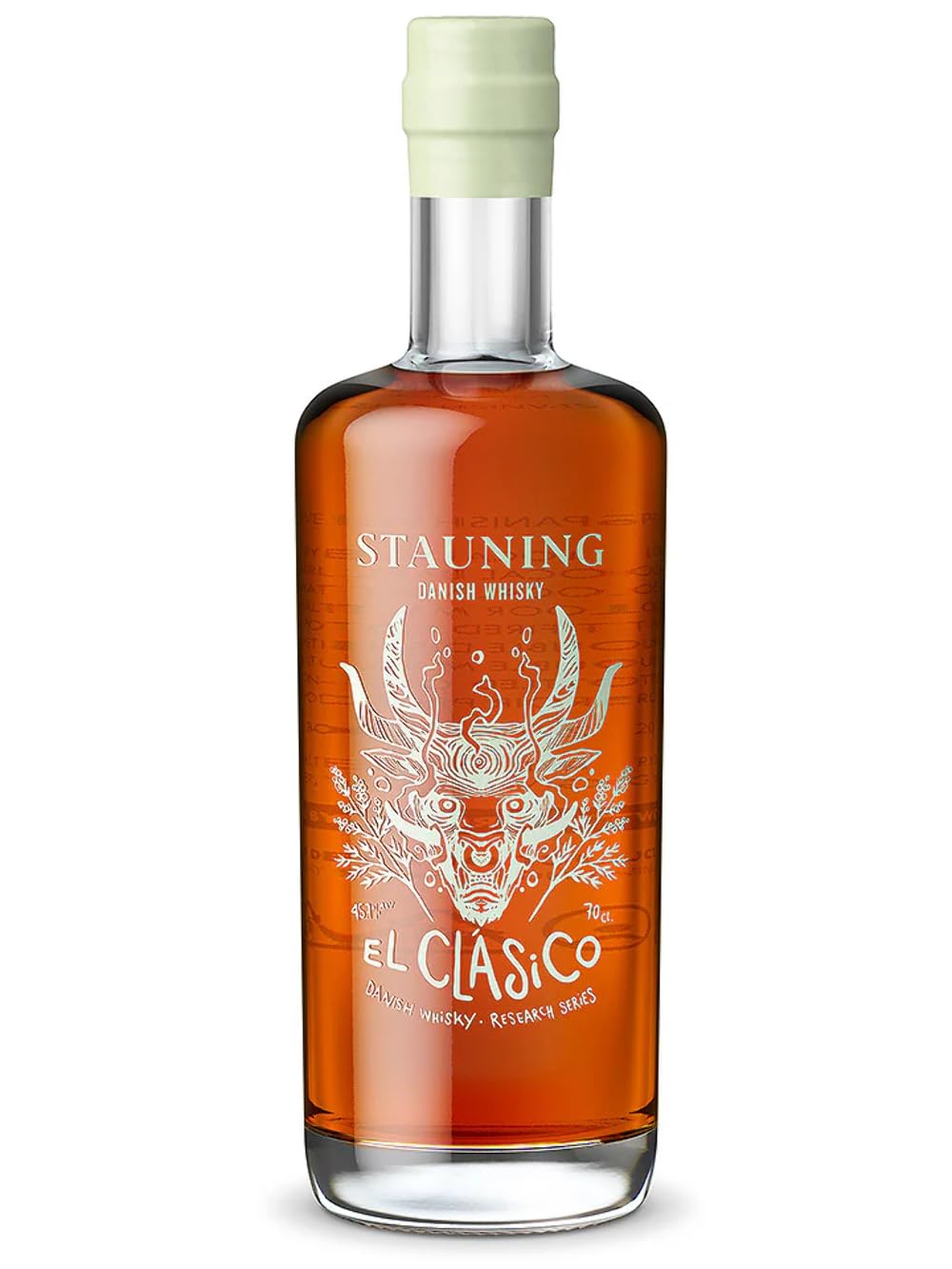 Stauning RYE El Clásico Danish Whisky Vermouth Casks 45,7% Vol. 0,7l