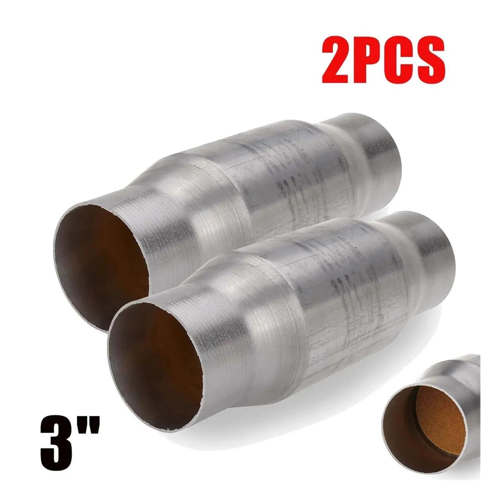 1/2 X 3 Cale, Stal Nierdzewna, Wysokoprzepływowy, Uniwersalny Katalizator Wlotowy/wylotowy, 400 Ogniw, Spawany, Długość 11 Cali Środek czyszczący do katalizatora benzyny | 1pc