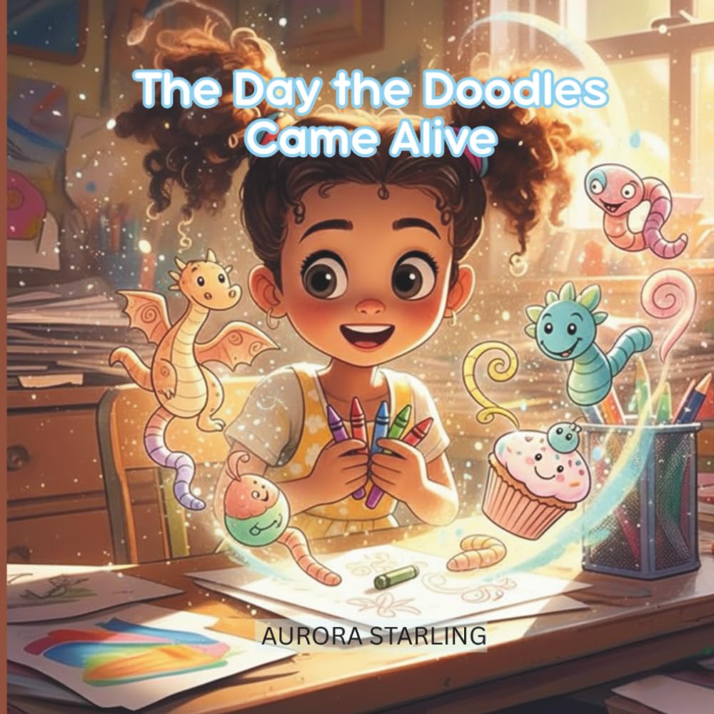 The Day the Doodles Came Alive: A Fun and Creative Picture Book About Imagination, Drawing, and Surprising Adventures for Kids Ages 4–8 (ColorWhirl: Creative Tales for Curious Minds)