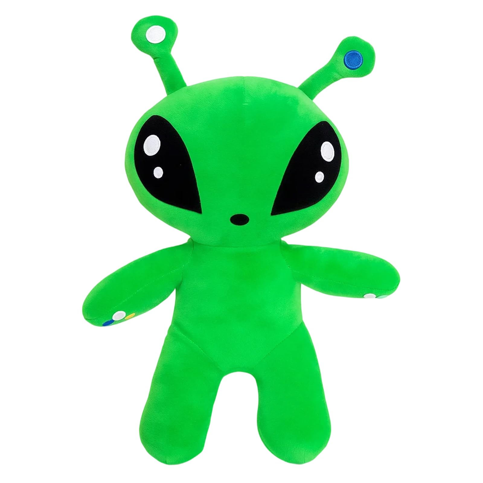 35cm Alien Plush, Green Alien Toy for Kids, Soft Sci-Fi Collectible Plush Doll, Bedroom Decor Companion, Cartoon Green Rag Plushies Doll for Children and Fans