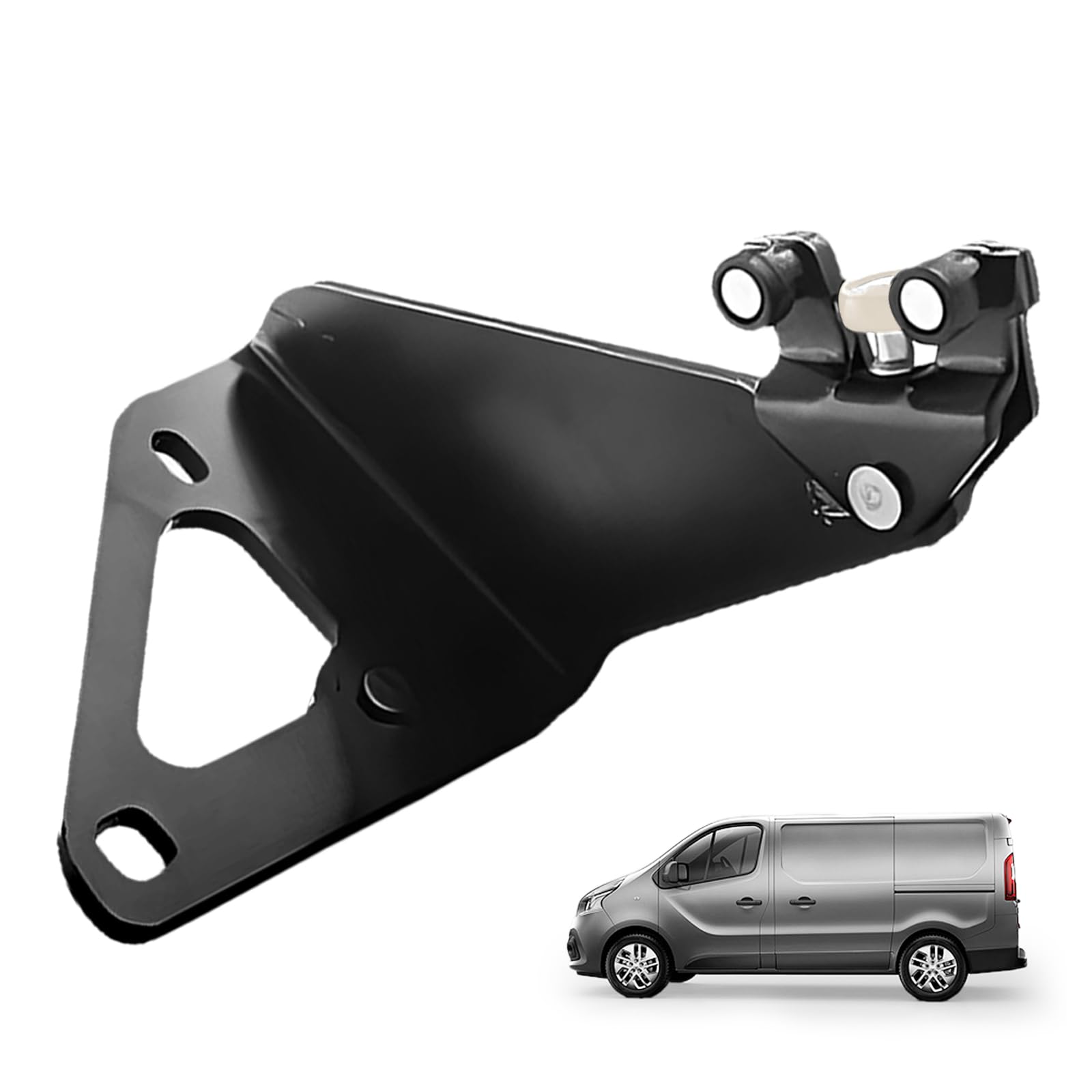 Kit Roulette Porte Latérale Droite pour Trafic 2 2000-2014, pour Primastar Opel Vivaro Kit de Guidage à Roulettes pour Porte Coulissante Droite OEM 4409245, 7700312012, 9116570, 777645238