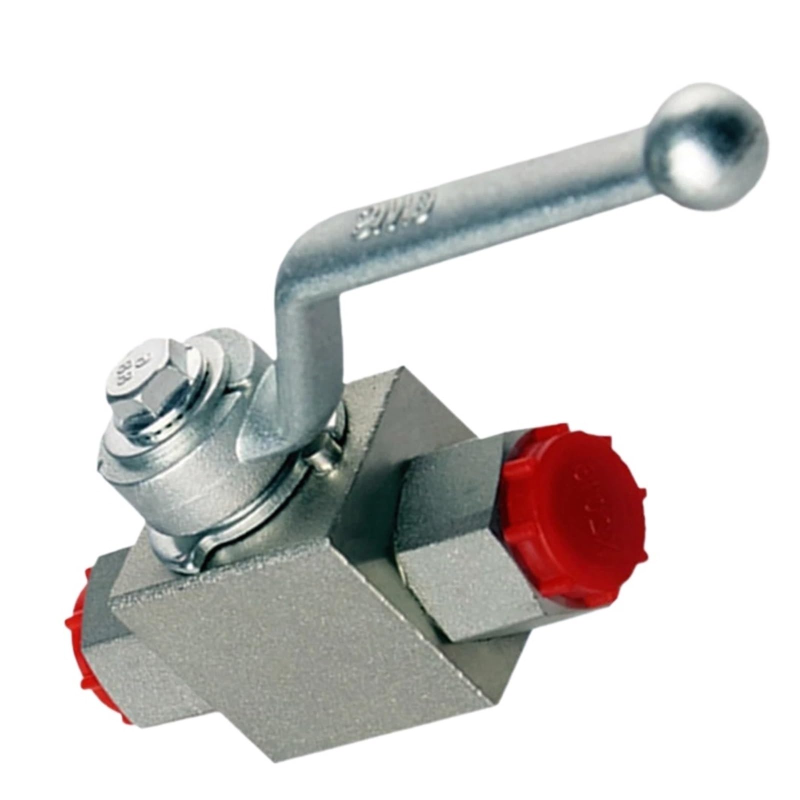 Robinet à boisseau sphérique 2 voies 500 bar en acier carbone haute pression NPT 1