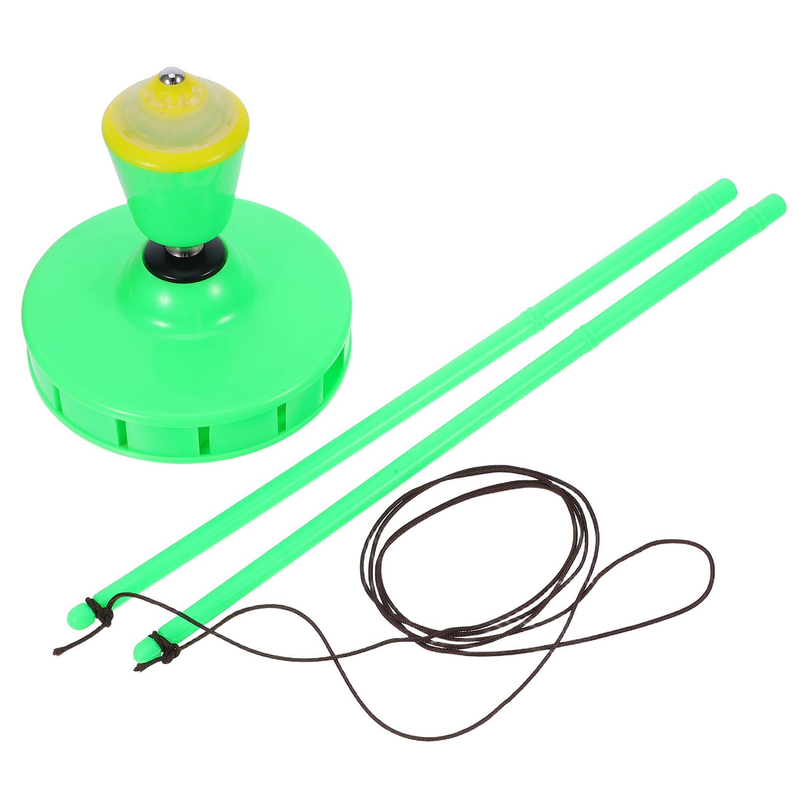 1 Set di Yoyo Cinese: Diabolo a Testa Singola con Design Antiurto - Rotazione Fluida Adatta ai Principianti per Attività all'Aperto