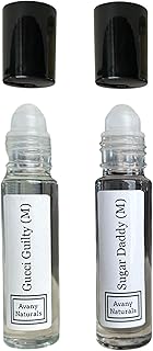 Man Perfume Sampler Set - Roll Cologne Men, Replicant Perfume, Alt Fragrance, Travel Size Cologne, Roll-on Scented Body Oil, 2 pc Set (Top Duo)
