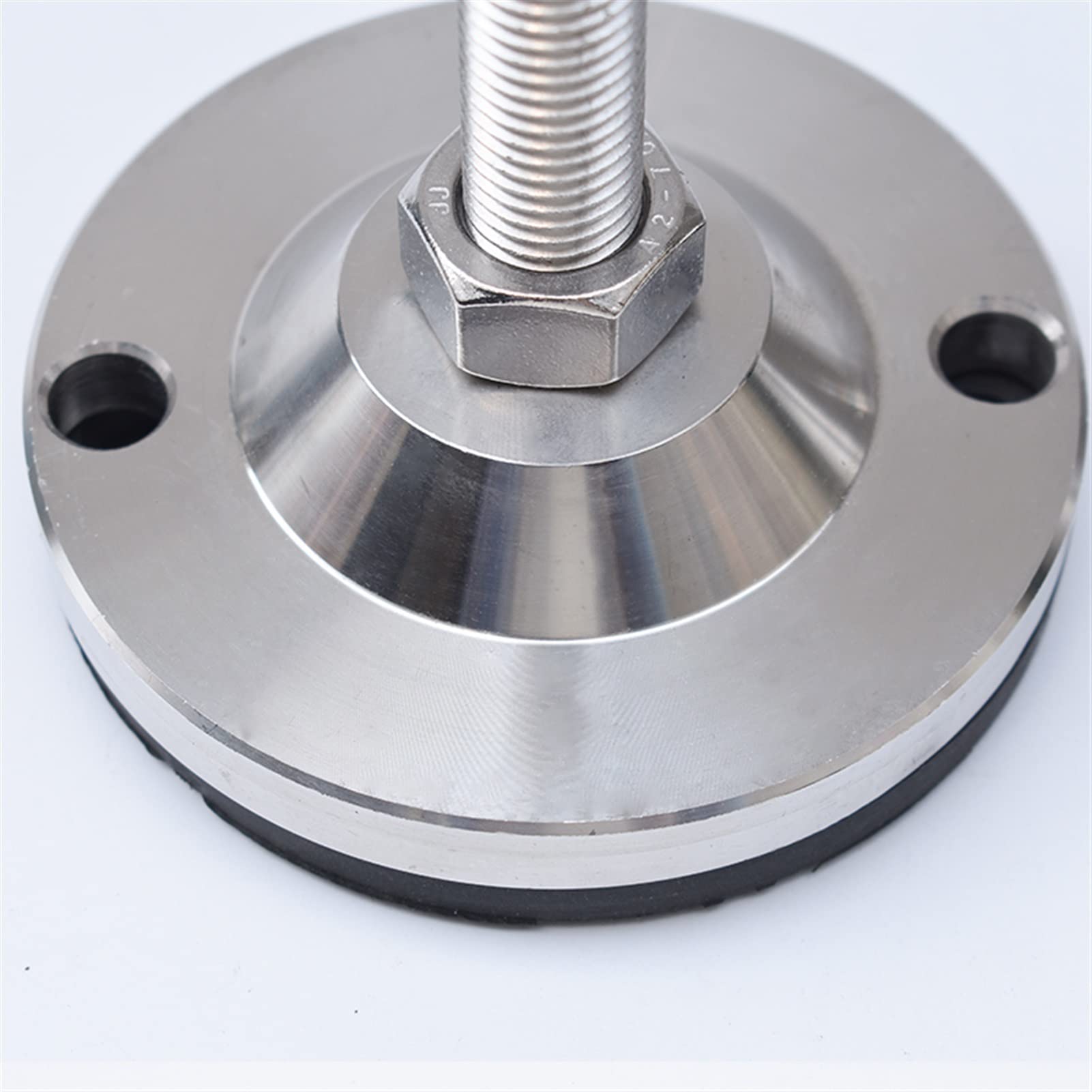 Piedini di livellamento for carichi pesanti da 4 pezzi for supporto | Piedini di supporto antiscivolo in acciaio inossidabile con design a labbro for dispersione del peso e carichi pesanti