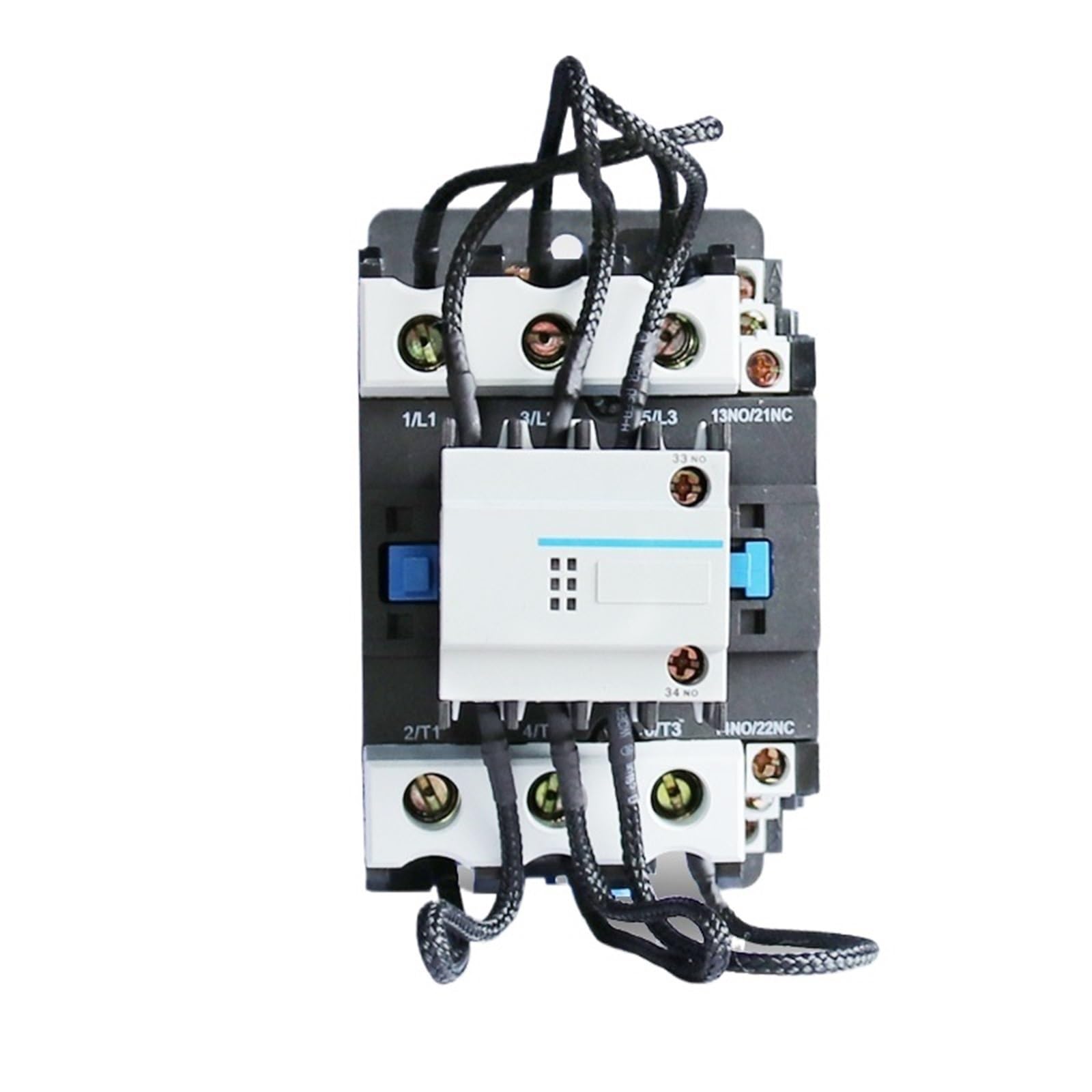 FPJQOBJC AC Contactor Contactor CJ19 63A 220V 380V Comes With Auxiliary Contact Copper Coil