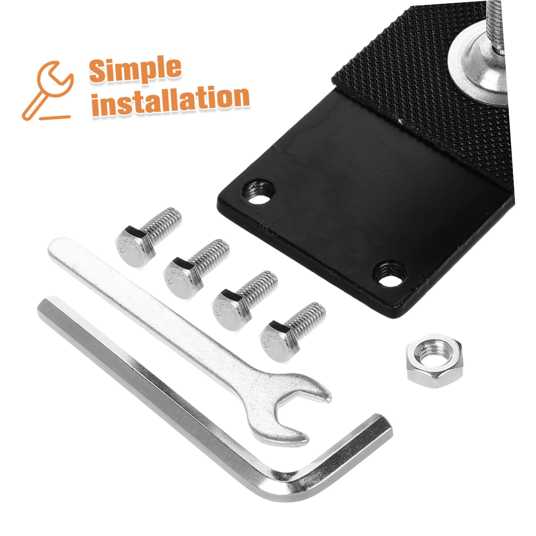 Schalthebelständer aus Eisen Schwarz mit Tragbarem Design und USB Linear Simulation Verstellbare Halterungsaustausch für Rennspiel Handbremse Kompatibel mit PC und Ps Gaming