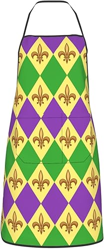 Miniatura 8 de Delantal divertido para mujer con bolsillo, delantales para mujer, delantal lindo para cocinar, delantal de camarera delantales de cocina para mujer