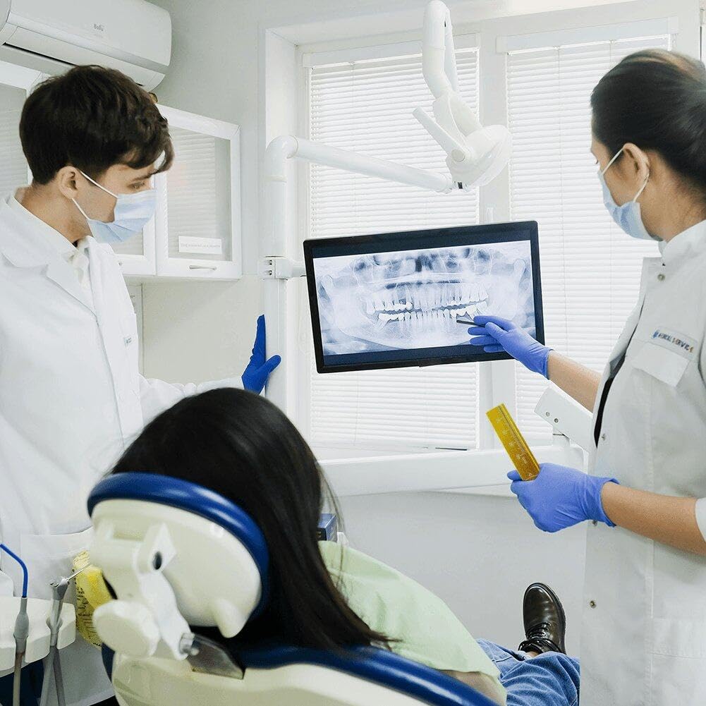 Linijka dentystyczna precyzyjna miarka dentystyczna miarka endodontyczna skala pomiarowa miernik ustny narzędzie stomatologiczne do stomatologii