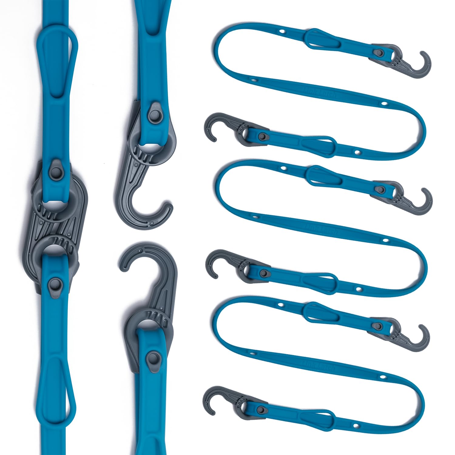 ネットランナー Mella Link Latch Multi-Configuration Adjustable Bungee Cords with