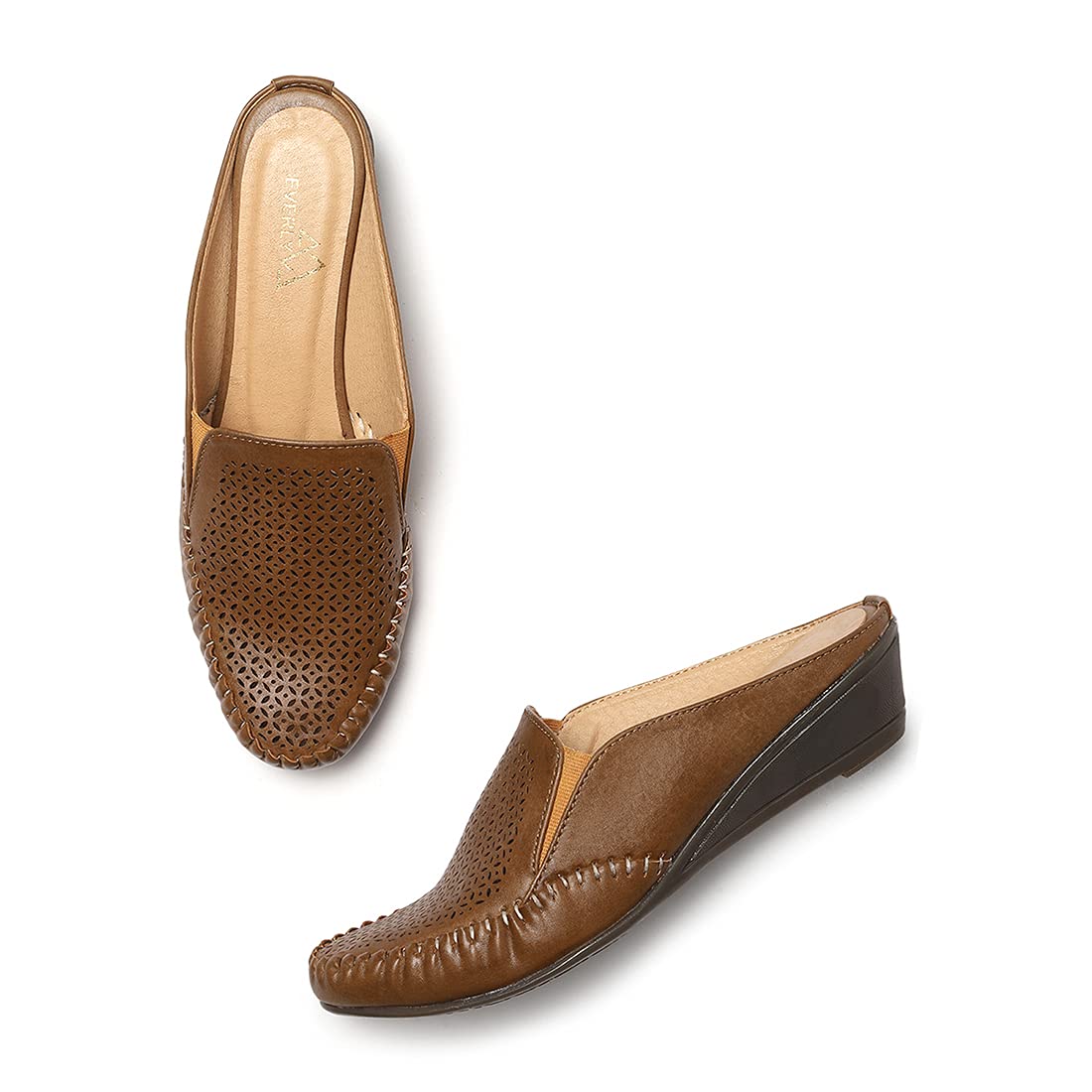 Everly Women Synthetic Beige Loafer Mules -(3) - MNT6013MNS36 (B094NJ8XS5) Amazon Price History, Amazon Price Tracker