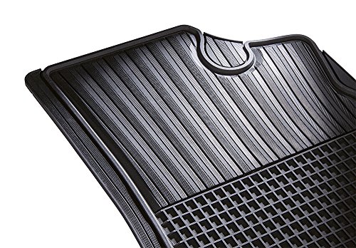 CarFashion 280624 Tappetini Auto, 4 pezzi, Nero