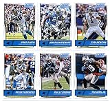 2016 Score Carolina Panthers Veterans Team Set of 11 Football Cards: Cam Newton(#43), Jonathan Stewart(#44), Greg Olsen(#45), Ted Ginn Jr.(#46), Philly Brown(#47), Devin Funchess(#48), Kelvin Benjamin(#49), Luke Kuechly(#50), Josh Norman(#51), Jared Allen(#52), Kawann Short(#53) in Protective Snap Case