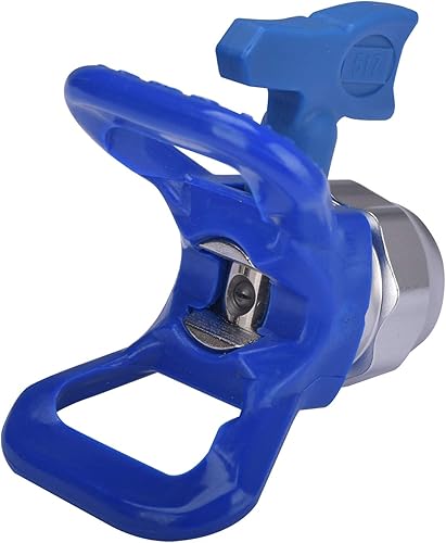 Miniatura 6 de GDHXW 517 Airless Spray Tip Guard Combo Azul para pistolas de pintura sin aire