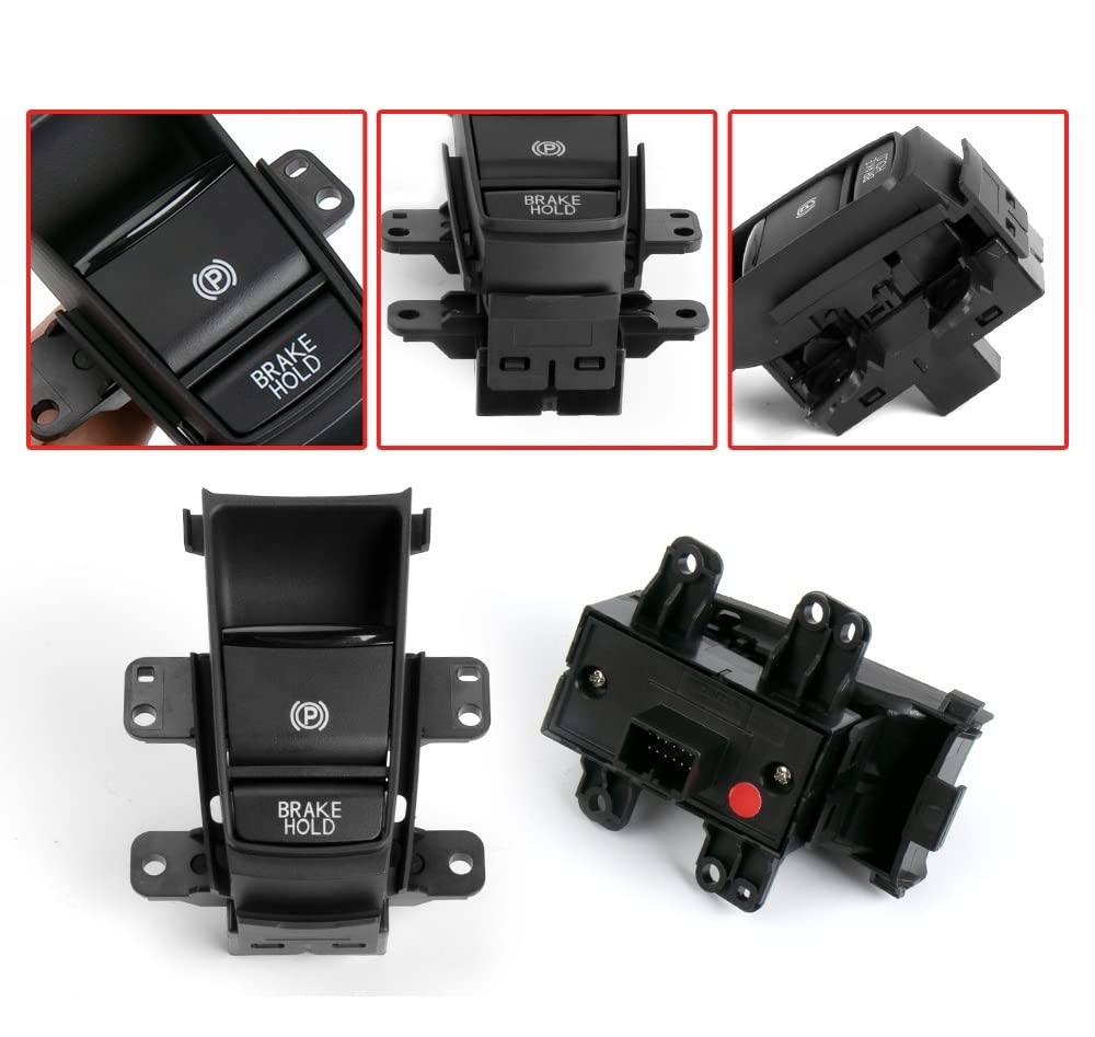 Frein Main Électrique Parking Interrupteur Commande Stationnement pour RU1 RU5 Bouton Commutation Frein À Main Électrique 35355T7AJ02 pour XRV VEZEL Bouton Stationnement