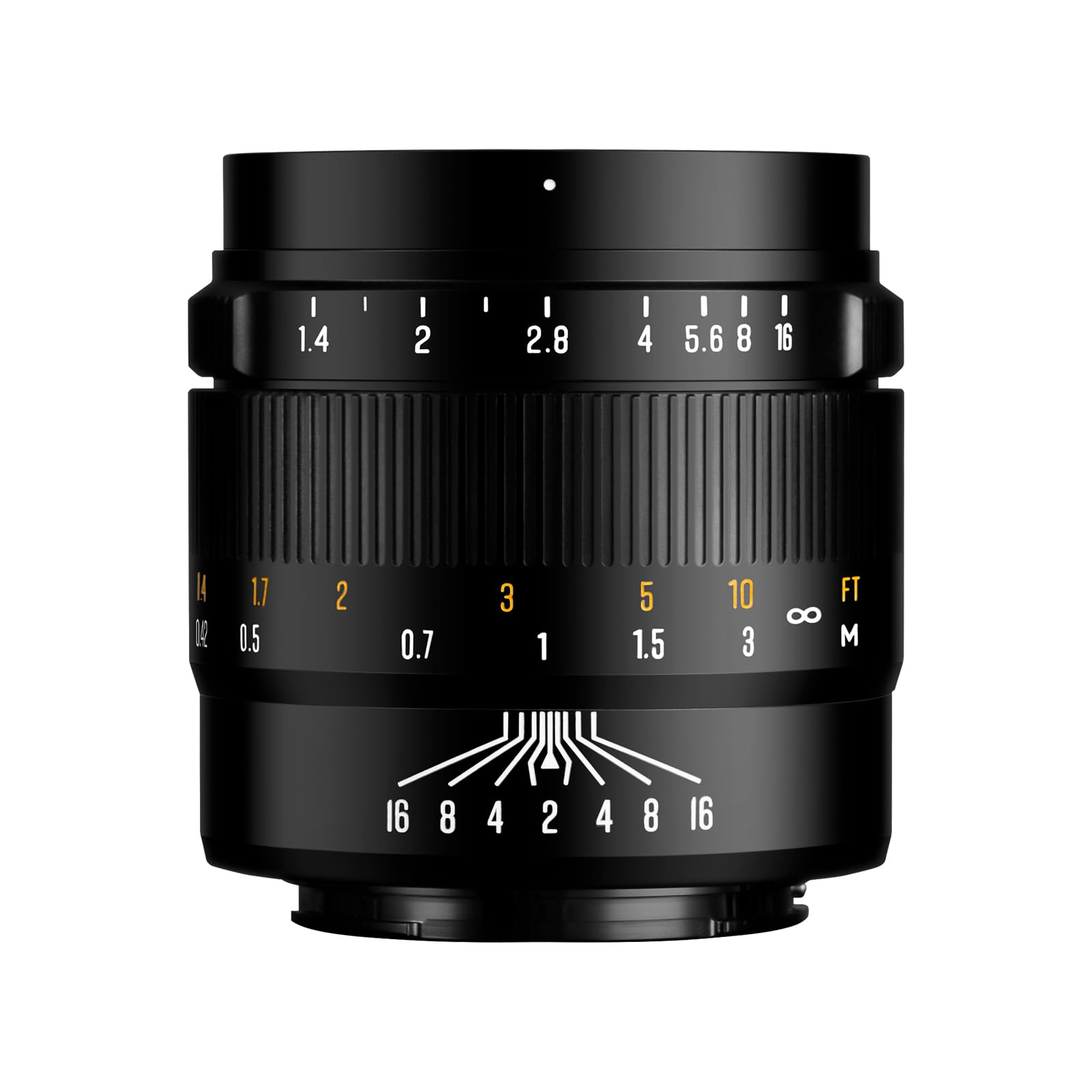 Brightin Star 50mm F1.4III APS-C Lens for Canon RF Mount, Manual Focus MF Prime Large Aperture Mirrorless Camera Lens Fit for Canon EOS RP, R, R5, R7,