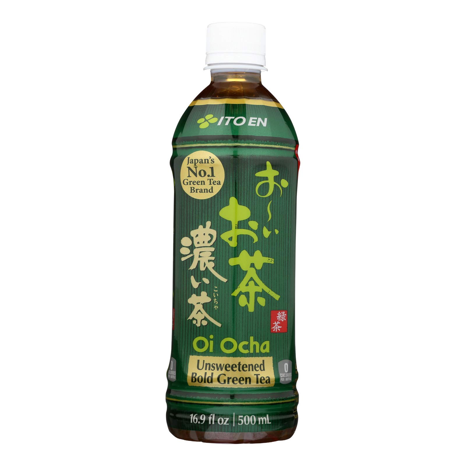 Ito En Oi Ocha Dark Green Tea, Unsweetened, 16.9 Fl.Oz