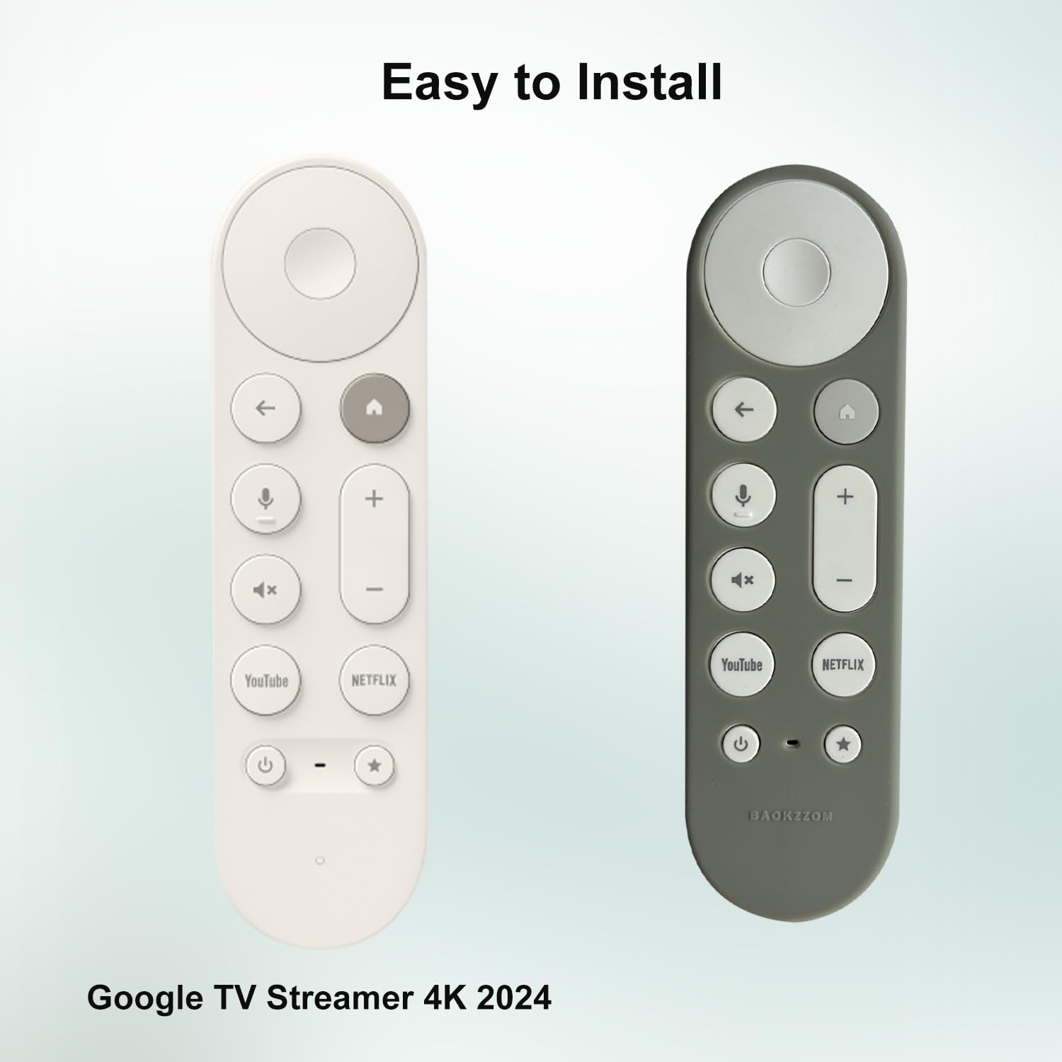 Amazon.com: BAOKZZOM Silicone Case Cover for Google TV Streamer