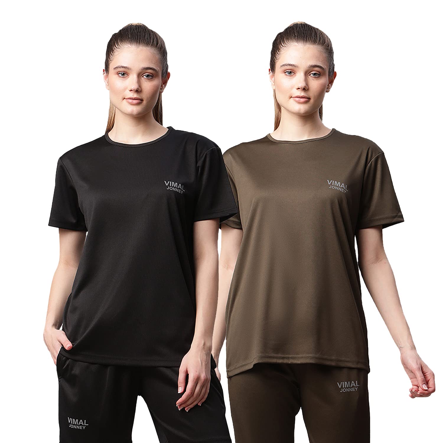 mack jonney Women's Slim Fit T-Shirt (Pack of 2)-picture-52